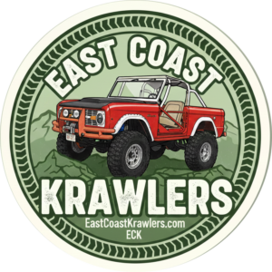 Old School Bronco Red